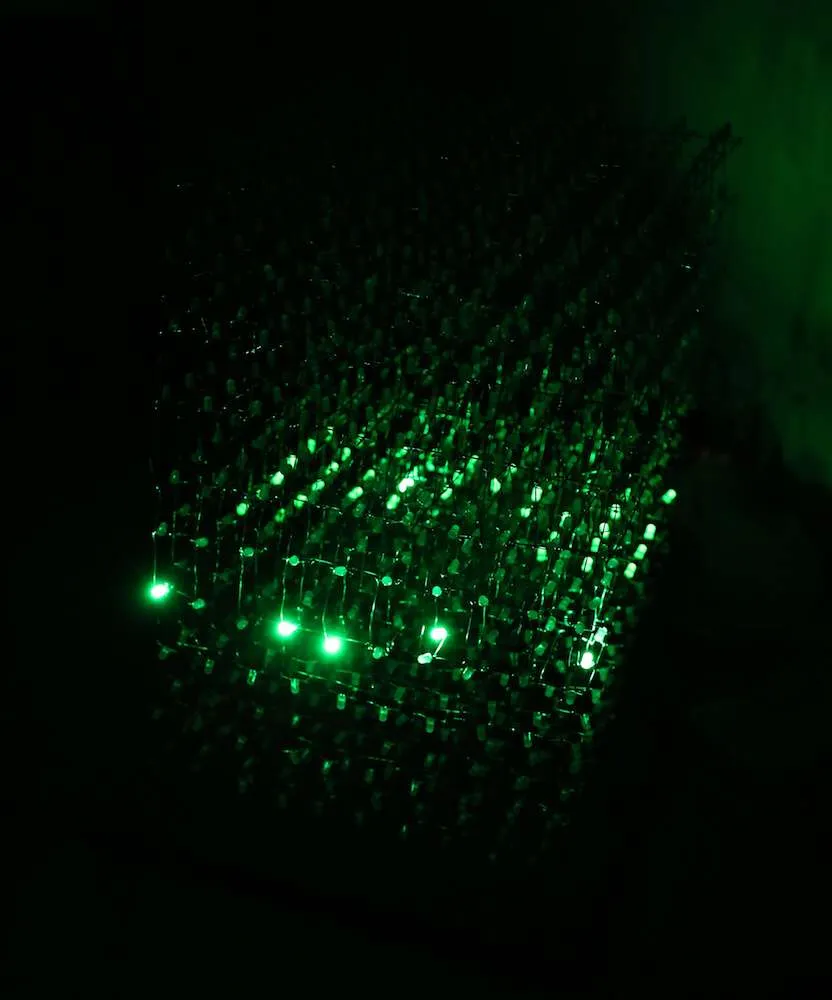 3D Green Man construction 2