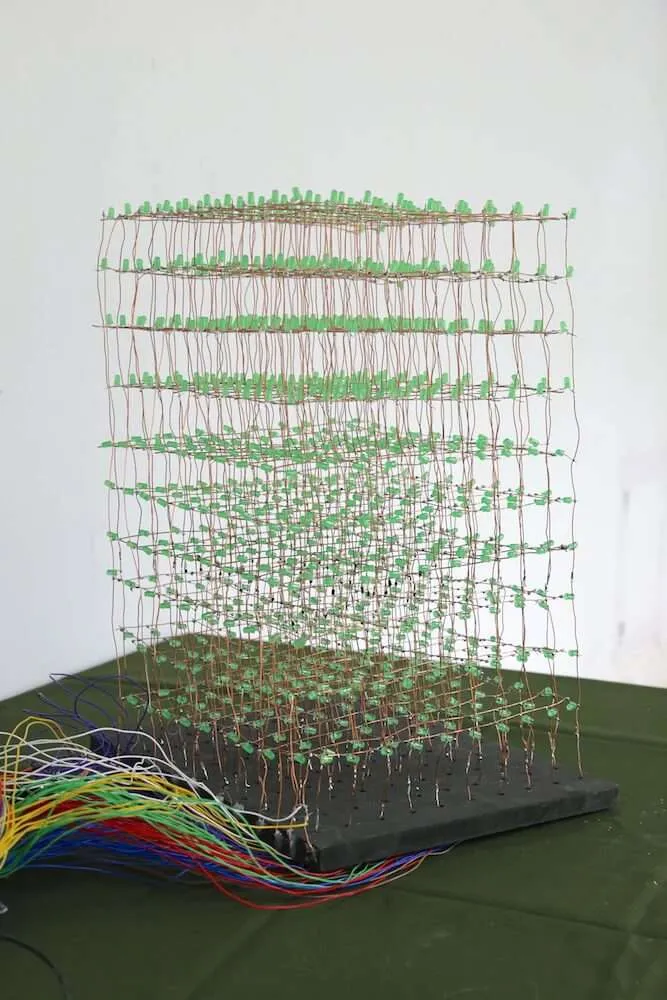 3D Green Man construction 4