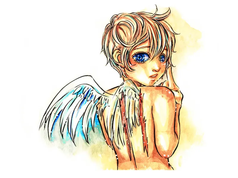 Angel's Wings painting