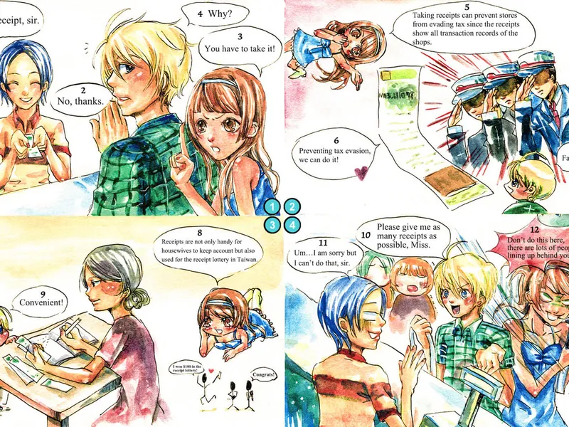 Have You Taken The Receipt painting