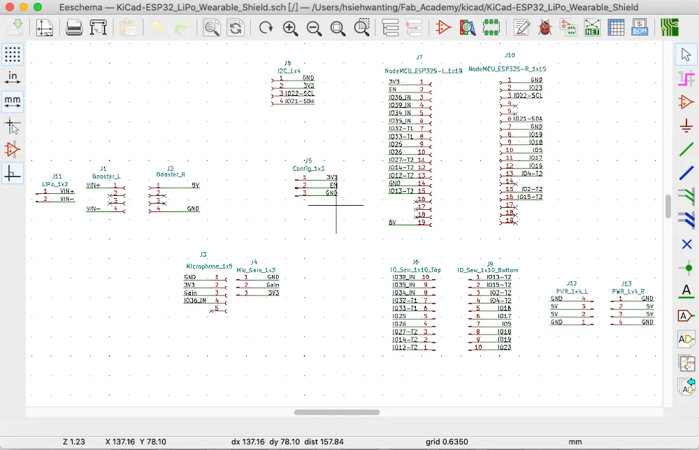 ESP32 receiver schematic