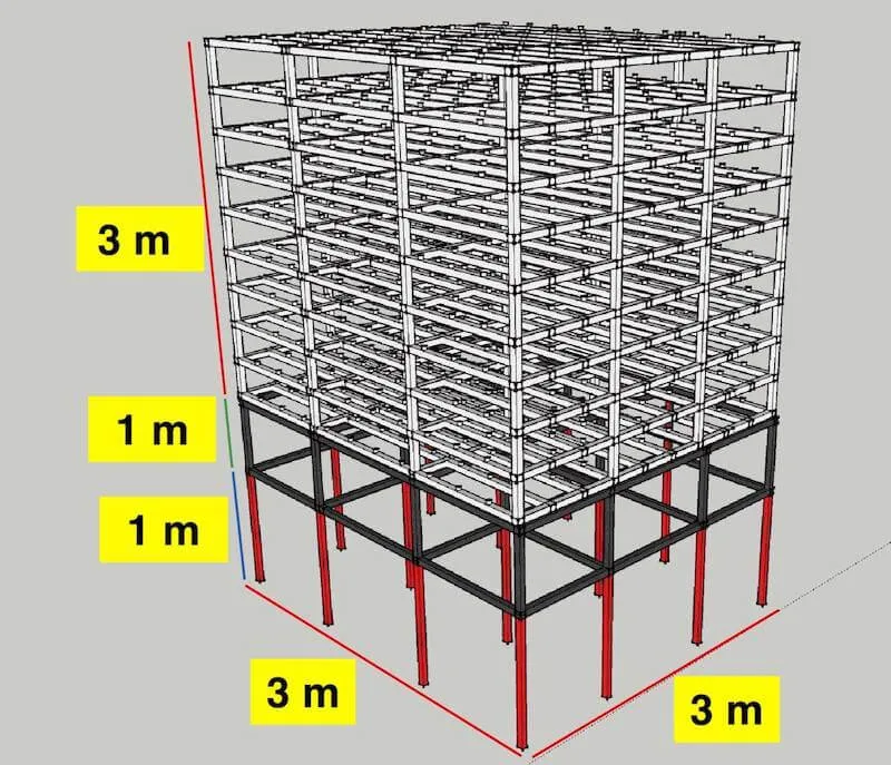Figure 10A. Future giant cube concept 1