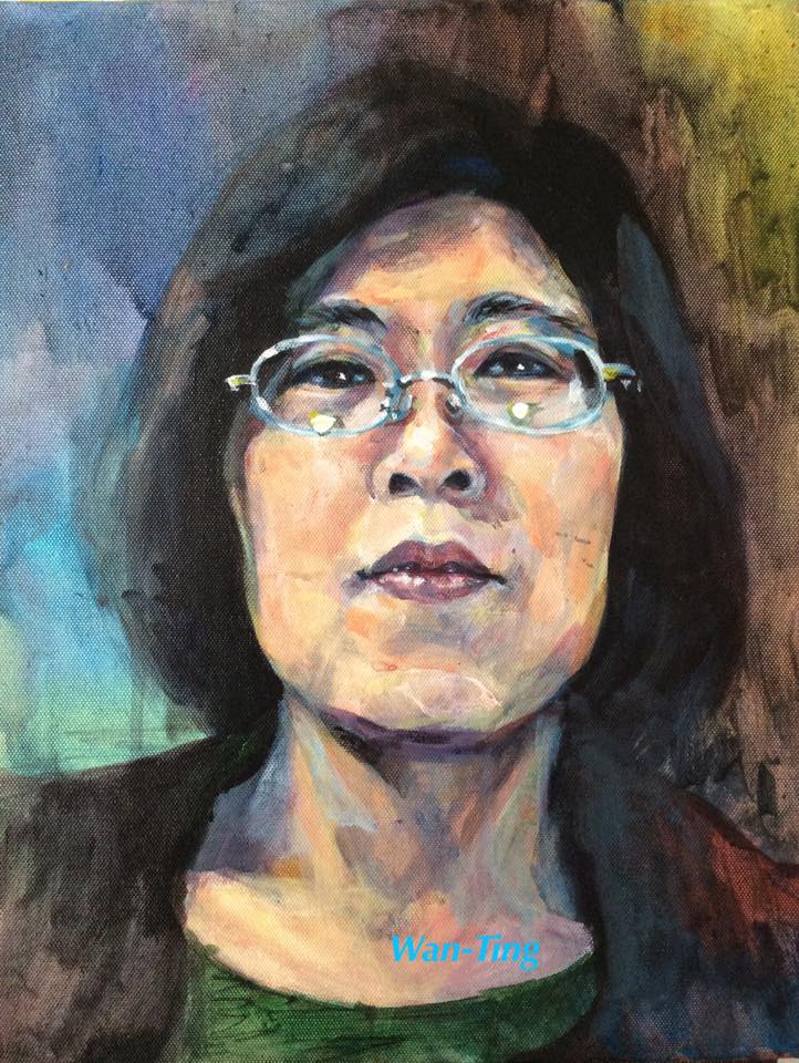 Mother portrait painting