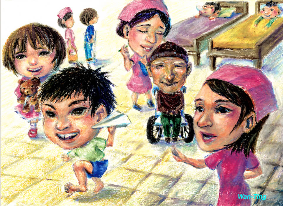 The Warmth of Happiness painting