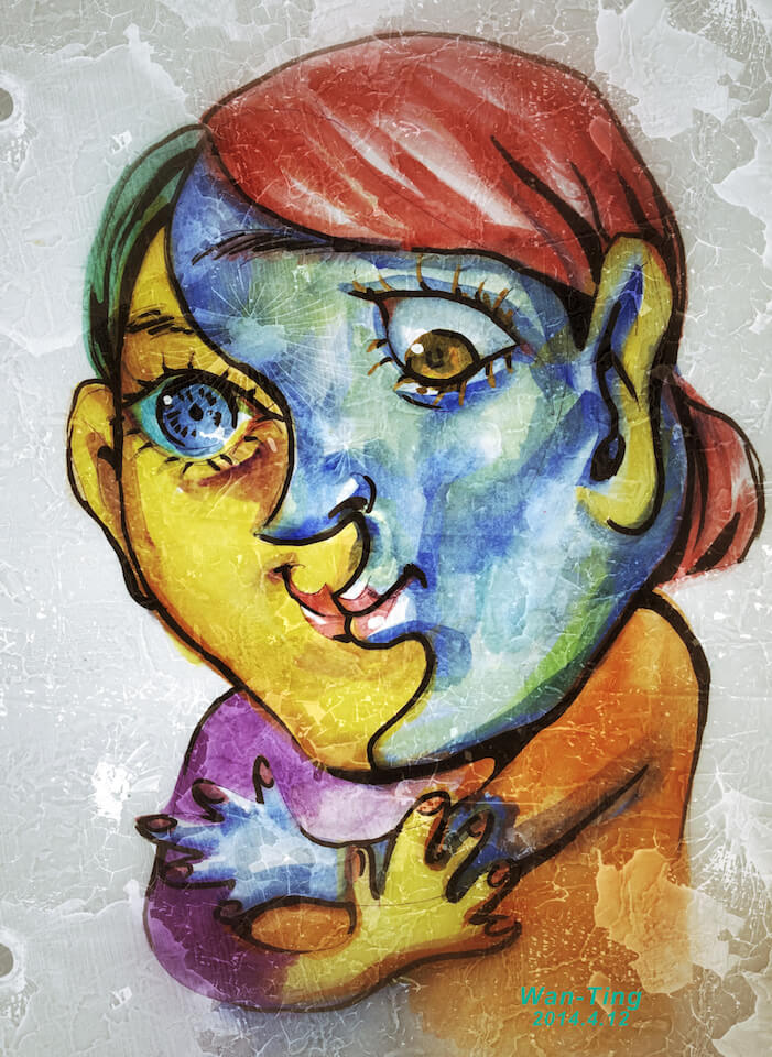 Twisted Love painting